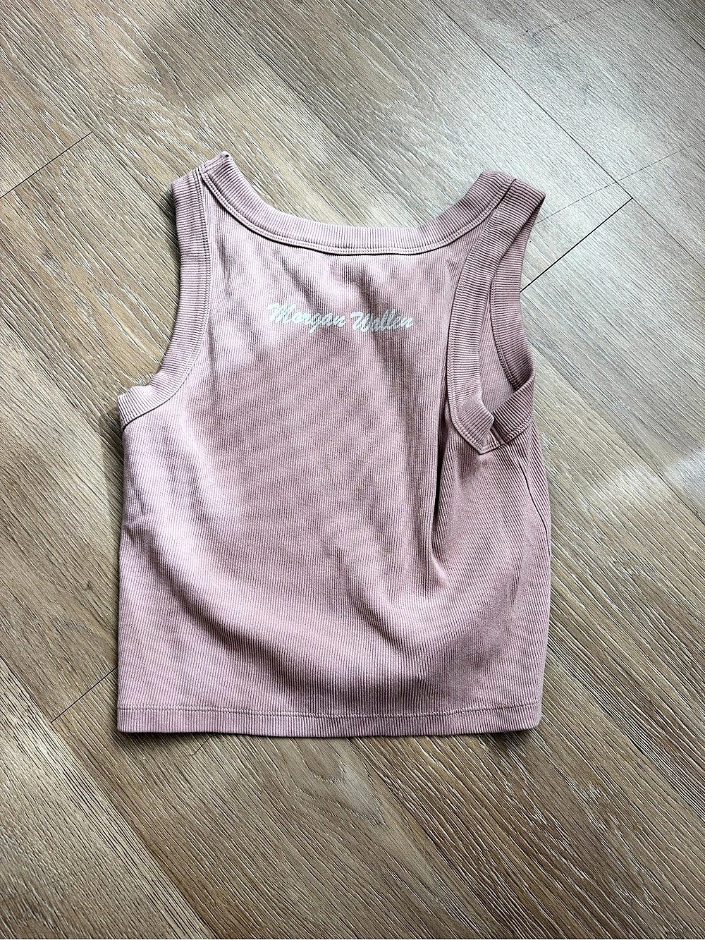 Morgan Wallen Just In Case Tank Pink